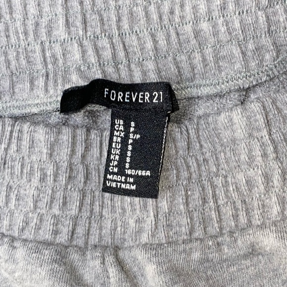 Orange Striped Grey Sweats - Picture 5 of 5